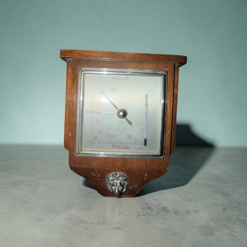 Vintage aneroid barometer - vintage,