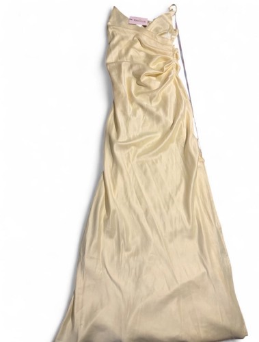 Missguided yellow satin - missguided,