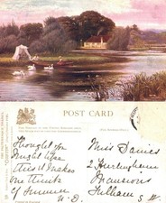 Vintage Postcard - Pangbourne