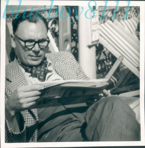 Photograph rhyl wales 1954 man - rhyl,