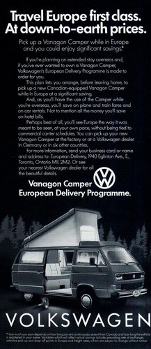 1987 volkswagen vanagon - 1987,