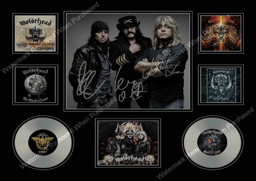 Motorhead signed limited - signed,