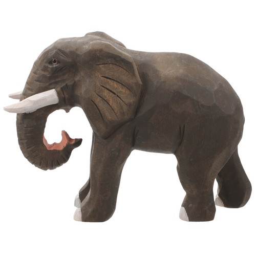 Desktop elephant statues wood - elephant,