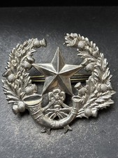 Cameronians Highlanders Scottish Rifles, British Army Cap Badge.