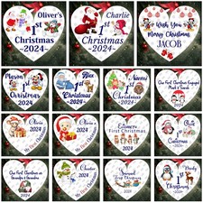 Personalised christmas bauble - personalised,