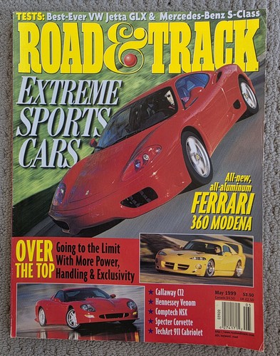 Road track magazine may 1999 - &,