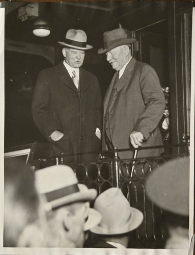 President hoover leaves - hoover,