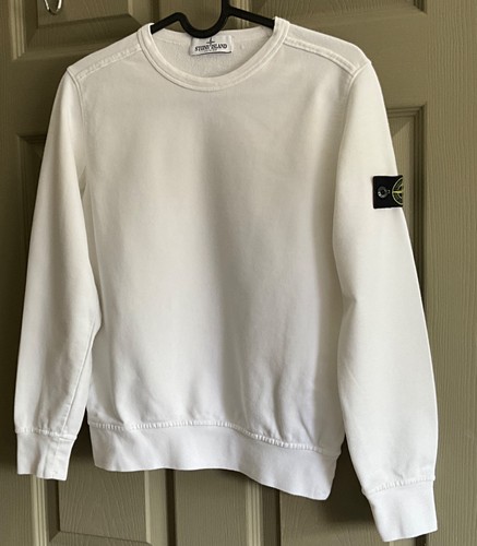 Boys stone island junior white - boys,