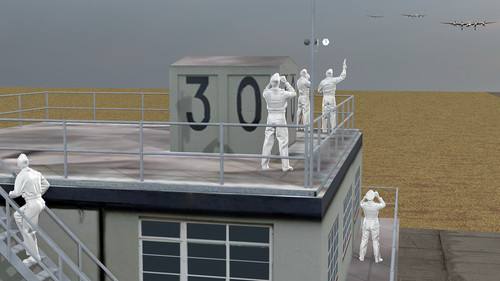Wwii raf control tower - wwii,
