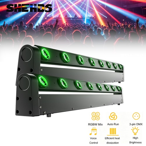 2pcs led 8x12w - 2pcs, 4in1