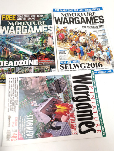 Miniature wargames magazines - wargames,