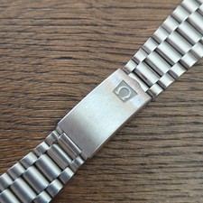 OMEGA 1153/138 Speedmaster Flightmaster Vintage Watch Bracelet 20mm Ends (CM9)