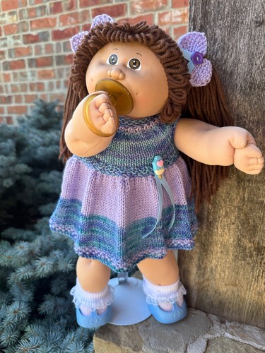 Outfit only hand knitted dress - outfit,