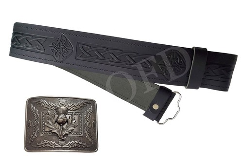 Scottish kilt belt and - kilt,