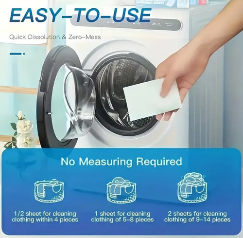Laundry detergent sheets - sheets, 30