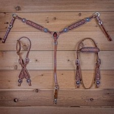 Leather Western Tack Set With