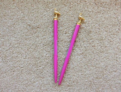 2pcs paperchase premium - x, gold