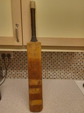 vintage stuart surridge cricket bat early example very old specially selected SS