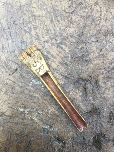 Georgian mutton bone pocket - georgian,