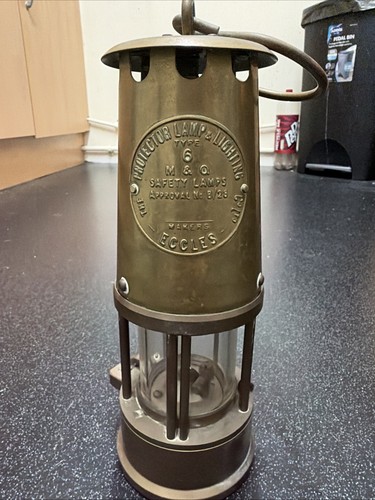Eccles miners lamp large - eccles,