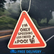 Funny Poo Joke Car Air