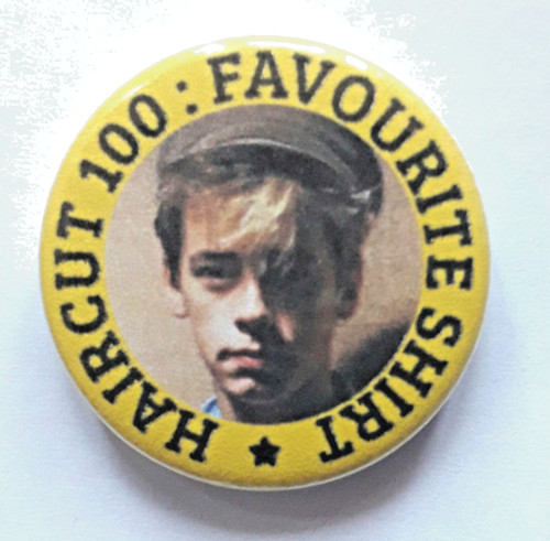 25mm badge haircut 100 - badge, song