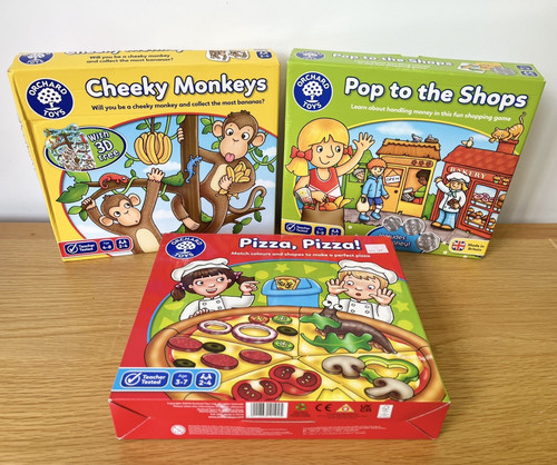 Orchard toys games bundle - x3,