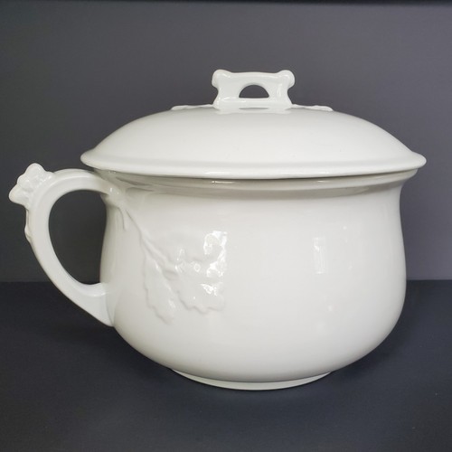 Antique pot with lid - pot, stoneware