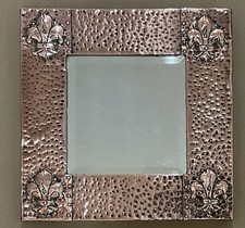 Arts And Crafts Copper Mirror