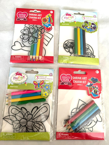 Shrink art craft kits eggs - shrink,