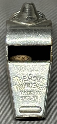 Vintage acme thunderer whistle - vintage,