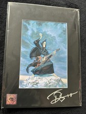 Terry Pratchett Signed Picture