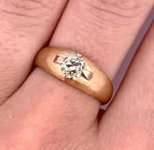 Vintage 18k Solid Yellow Gold