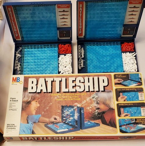 Milton bradley 1978 battleship - milton,