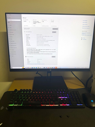 Custom built gaming set - gaming, up