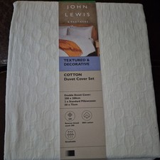 John Lewis 100% Cotton double