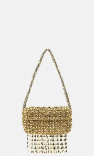 Zara bnwt gold occasion - zara,