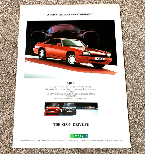 Jaguar xjrs xjr v12 - xjrs,