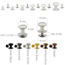 Sam Brown Button Screw Studs