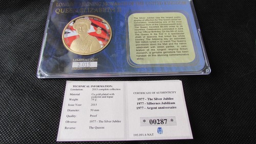 Coin longest reigning - reigning, monarch
