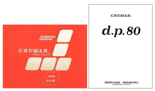 Crumar service manuals - crumar,