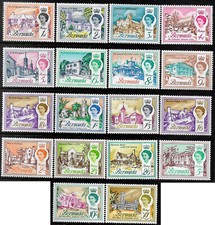 Bermuda 1962 set 163 - 1962-8, sg