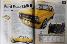Original FORD ESCORT Mk2 & RS MEXICO (1975-80)  PC Buyer's Guide magazne article