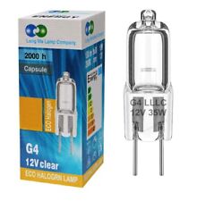 Long Life G4 Halogen Capsule Light Bulbs 12v - 5w or 10w or 20w or 35w