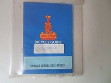 Vintage raleigh cycle - cycle, handbook