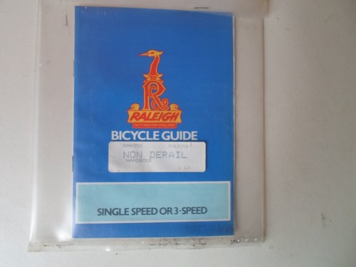 Vintage raleigh cycle handbook - cycle,