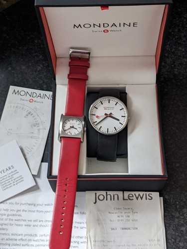 Mondaine railway watches his