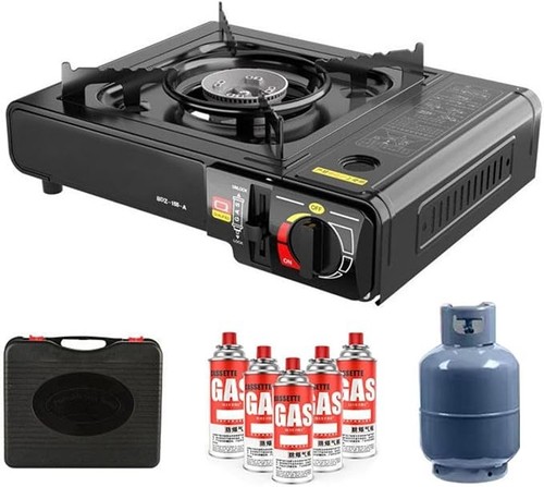 Portable camping gas stove - portable,