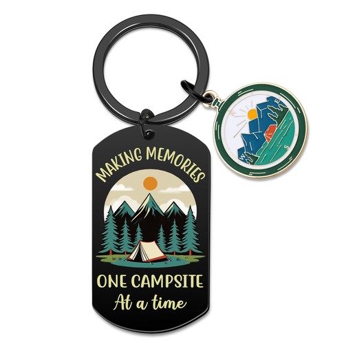 Camper keychain - camper, rv