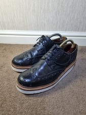 Grenson Archie V Brogue Wedge